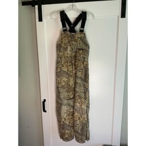 Vintage WALLS Bib Overalls Youth 18 Camouflage Insulated Hunting Boys Realtree